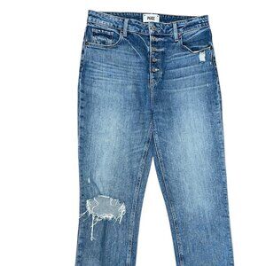 Paige Sarah Straight Leg Ankle Jean Distressed Womens Size 29